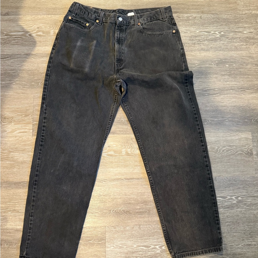 Levi's Men's Relaxed Fit Dark Gray Jeans